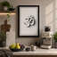 Sacred Om in Relief Minimalist - Wrapped Canvas-1470754355-1470754363