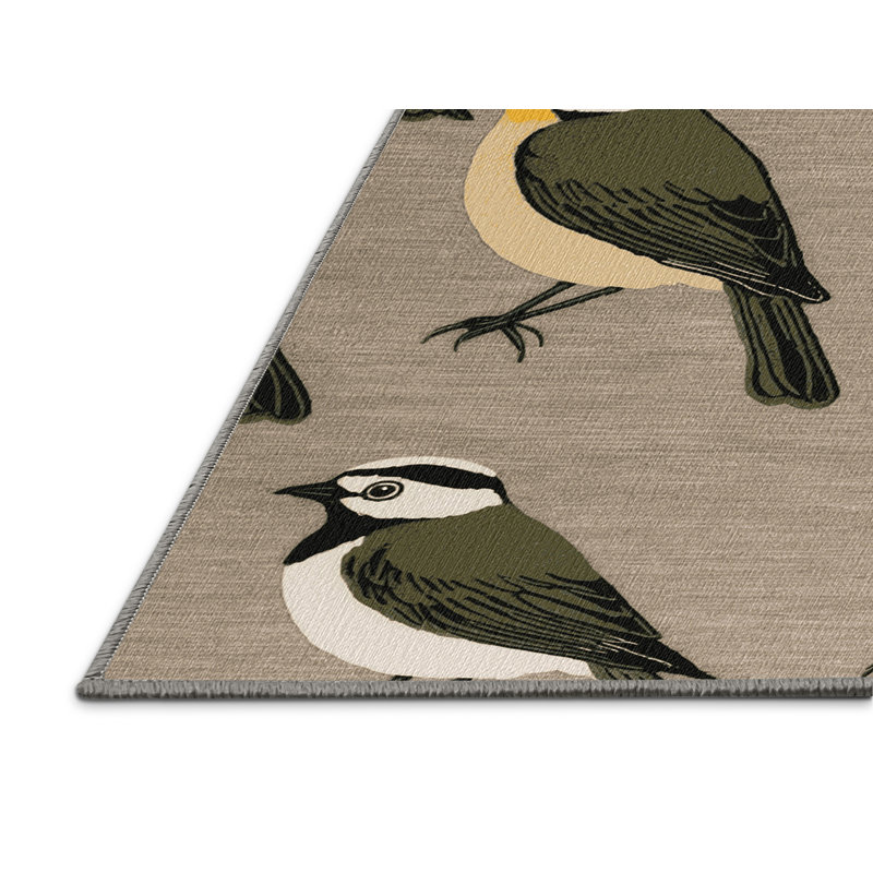 Tapis lavable à œil blanc Cape, Rectangulaire 8 pi x 10 pi