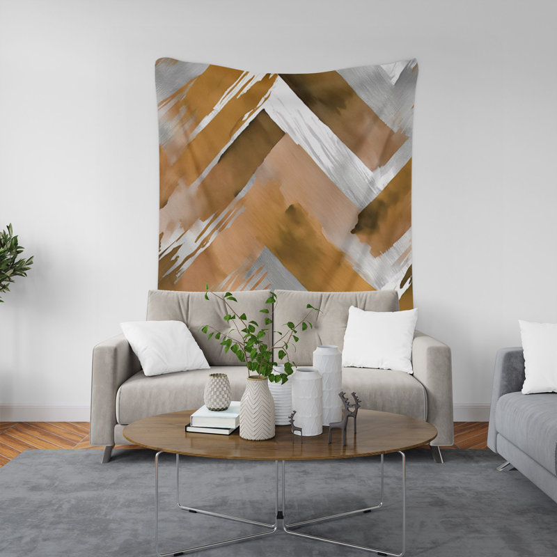 Tapisserie murale, H 80 po x l 68 po