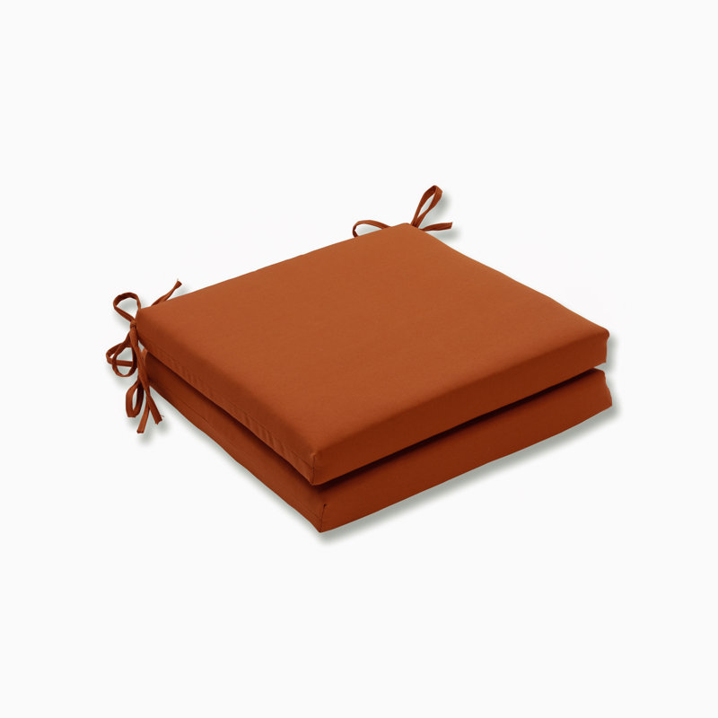 Outdoor 3'' Dining Chair Cushion, Cinnabar T-Spun Polyester