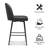 Kanasha 26.9" Swivel Counter Height Bar Stools-734594570-687072845