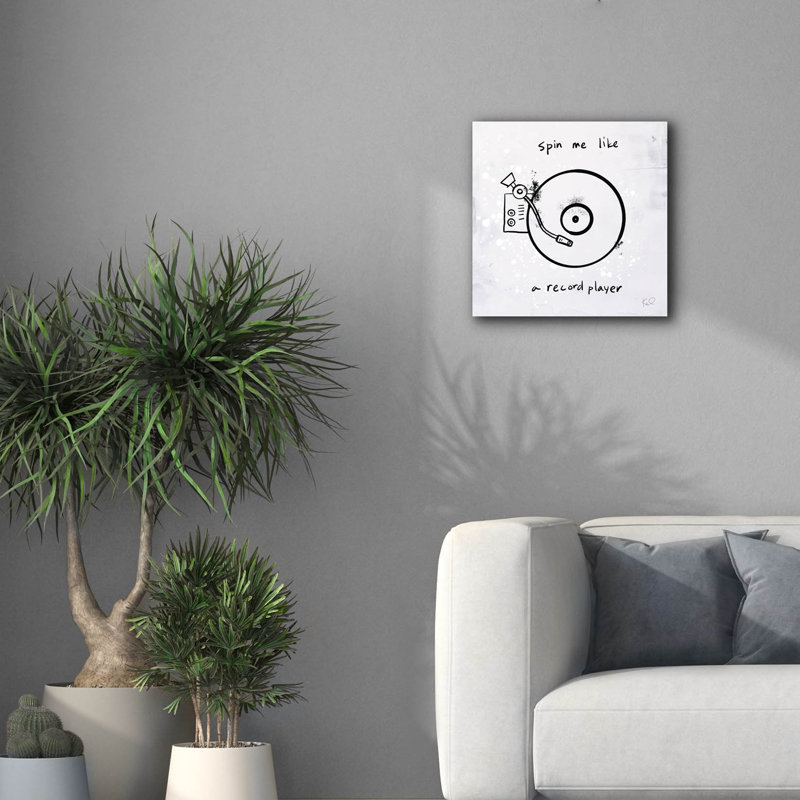  «Turn It Up 3» par Kent Youngstrom, art mural sur toile, 18 po x 18 po, H 18 po x l 18 po