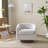 Living Room Swivel Barrel Accent Chair-77281454