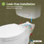 Toilette deux pièces HOROW 1,28 GPF à hauteur de chaise ronde (siège inclus)