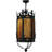 Valhalla 3 - Light Black Lantern Pendant