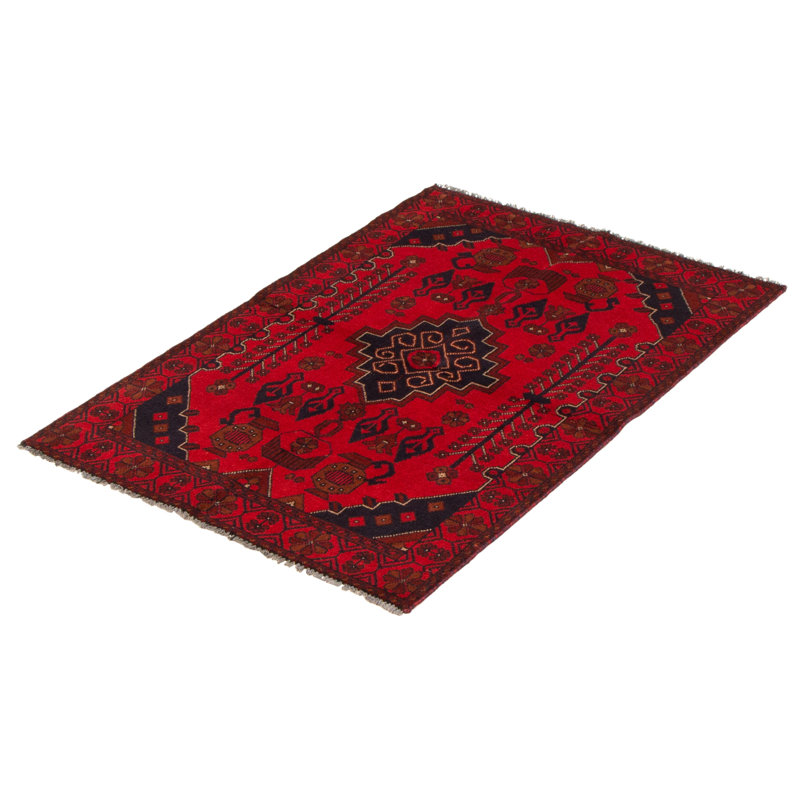 Tapis rouge Finest Khal Mohammadi 3 pi 4 po x 4 pi 9 po