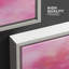 Reproduction d'art sur toile encadrée rose pastel abstrait-124932746-124932748