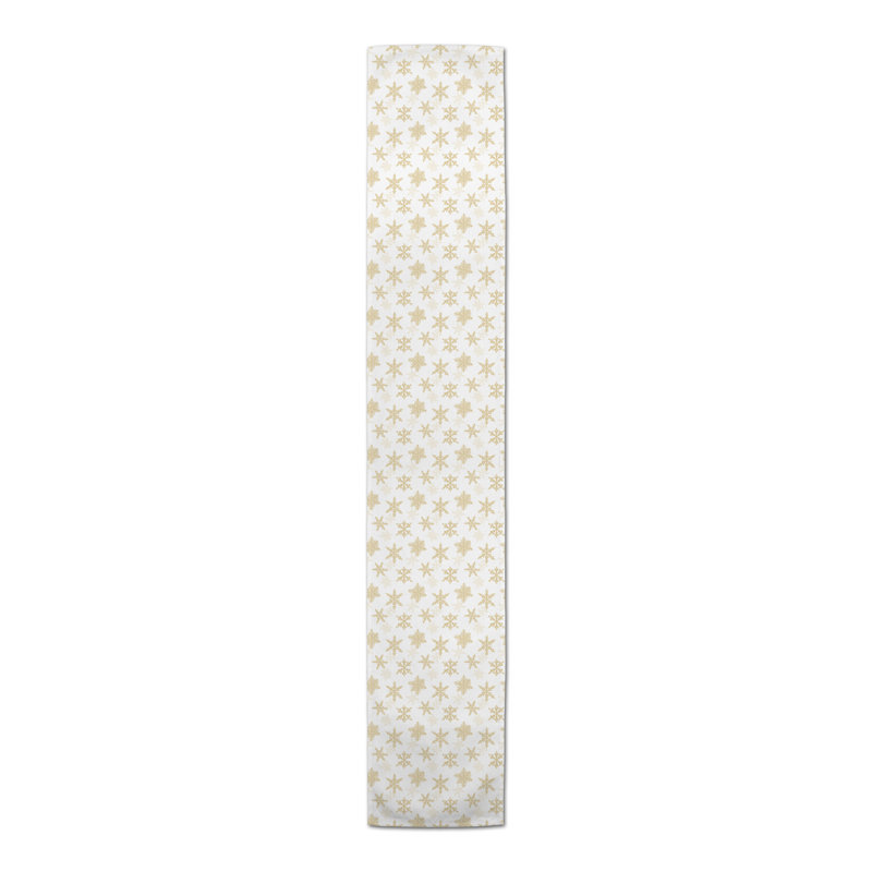 Dejoie Abstract Christmas Table Runner, 90" x 16"