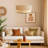 100% Rattan 2 Tiers 1 Light Chandelier