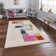 Inaluxe Favela Wool Hand Tufted Cream/Pink Rug