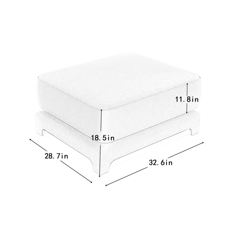 Bleu avec 30 coussins simples, élégants et entièrement compressés, base en bois assortie