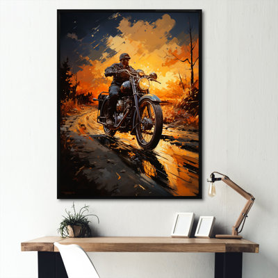 Yellow Dirt Bike Adventure I