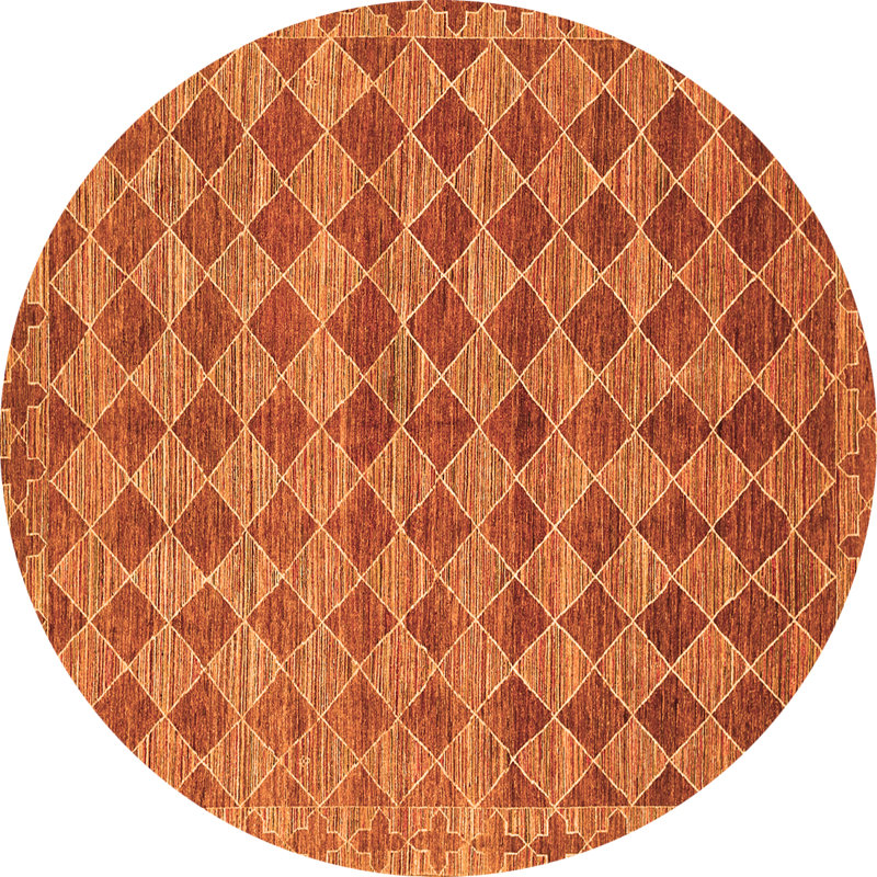 Sheera Performance Geometric Indoor Rug, Round 8'