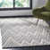 ShipstStour Chevron Wool Hand Woven Area Rug