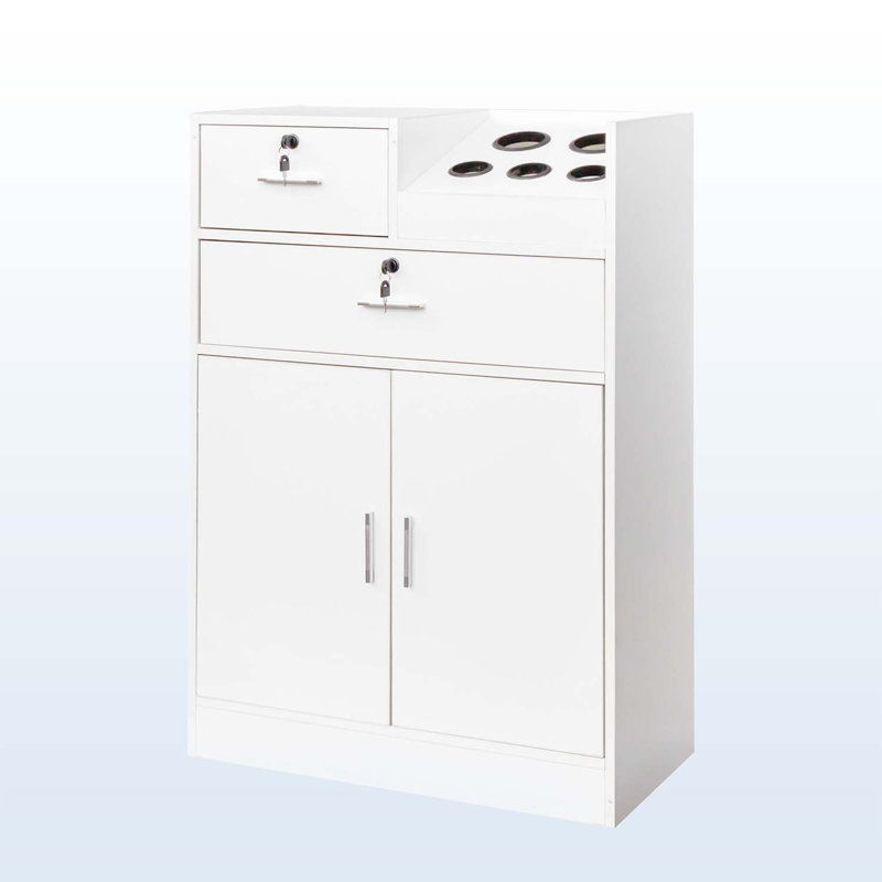 Armoire de rangement Salon, Blanc