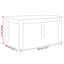 Simard Solid Wood Four Leg Coffee Table-483439184-483439196