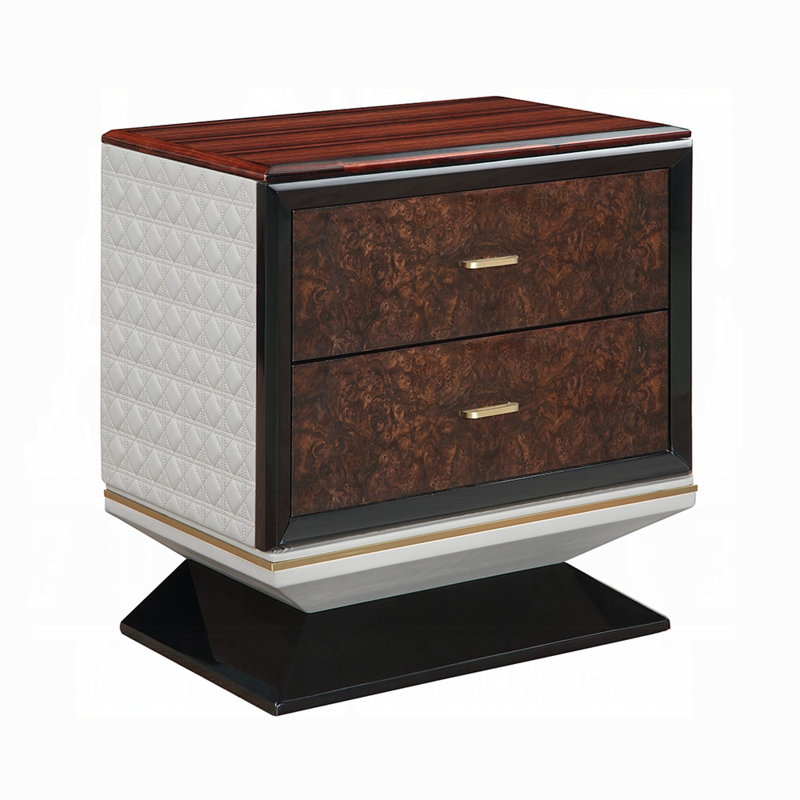 Table de chevet Jamonica avec 2 tiroirs