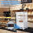 2.1 Cu.ft Commercial Refrigerator Display Case, Single-Door Pastry Display Fridge with Interior LED Lighting, Double-Layered Glass Countertop Bakery Display Refrigerator-126357343