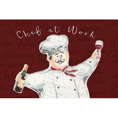 " Chef At Work II " by Daphne Brissonnet
