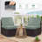 6 Pcs Waterproof Couch Cushion Covers，Washable Stretch Outdoor Patio Furniture Covers-1672020864