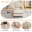 Fauteuil en similicuir avec repose-pieds l 44,5 po-1342293045-1342405874