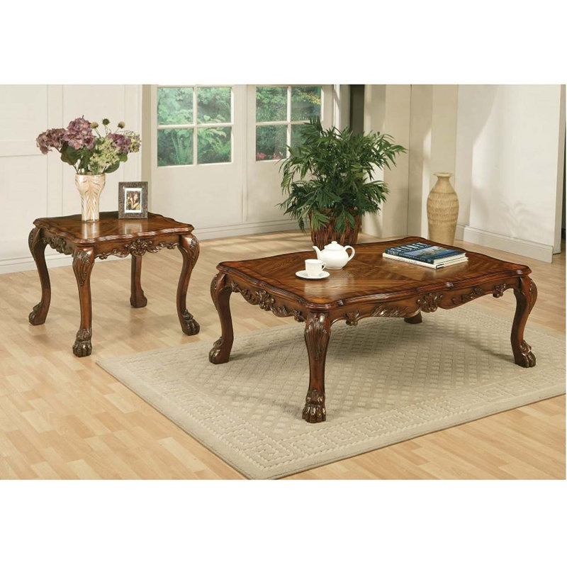 Table de bout Keitha , Brun