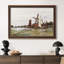 Moulin à vent à Zaandam, 1871 - Claude Monet - Toile encadrée sur mesure-241321478-241321484-241321532