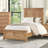 Twin Size Farmhouse-Style Bed Frame
