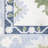 Kugler Floral Traditional White/Blue Printed Washable Flat Pile Area Rug-174093880