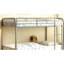 Finition argentée Lit superposé simple au-dessus de simple avec structure en métal Rails de dessus de lit attachés gigogne - non inclus-268203687