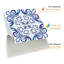 38.1cm W x 38.1cm L PVC Peel and Stick Mosaic Tile