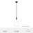 Lundin 1 - Light Single Tear Drop Pendant-69880525-69880526