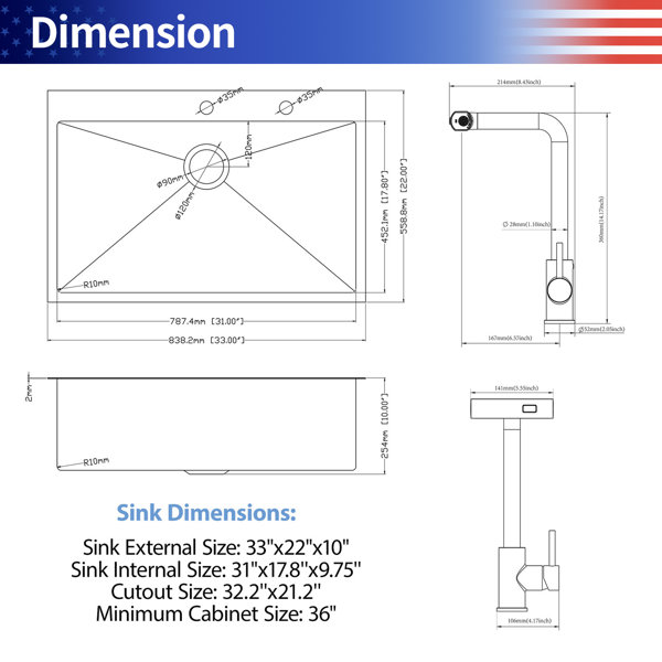 Dimensions du produit