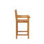 Elzas Outdoor Teak Bar Stool