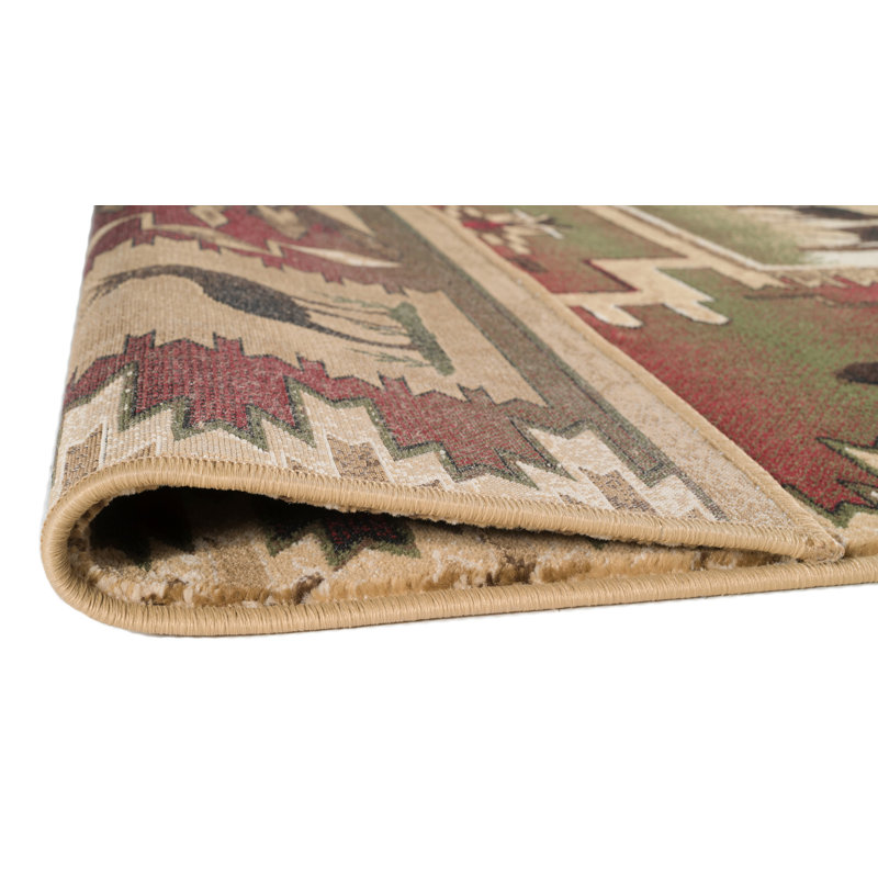 Tapis lavable à la machine Barkley, Rectangle 5 pi 3 po x 7 pi 6 po