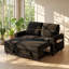 Canapé-lit à 2 tiroirs en chenille Omni l 58 po x P 35 po x H 31 po Omni