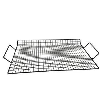 REDCAMP 30.3'' W x 12.2'' D Steel Grill Grate