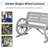Solid Wood Fir Outdoor Bench-632550357