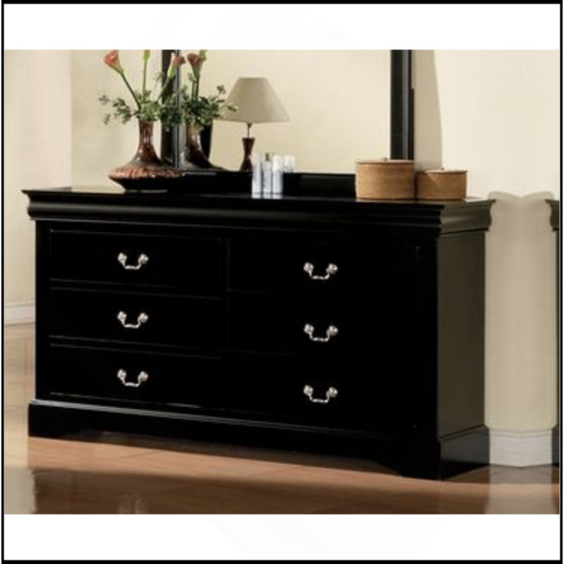 Commode Louis Philippe III, Noir