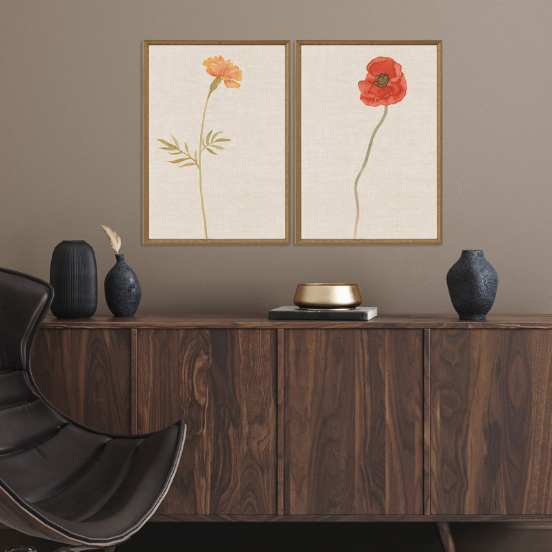 " Wild Flourish II S/2 " by Bell 2 - Pieces