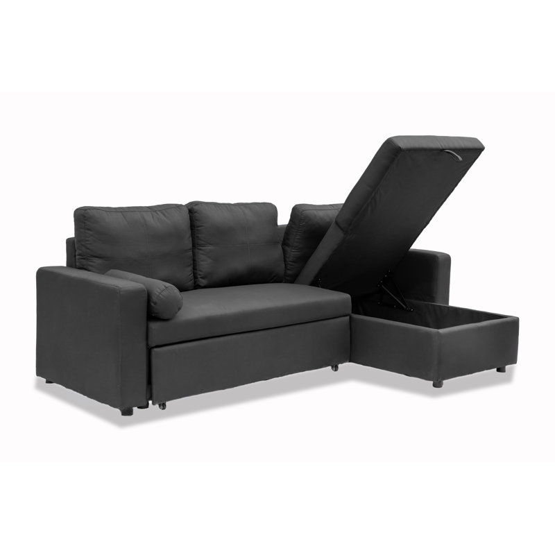 Corner Sofa , Black