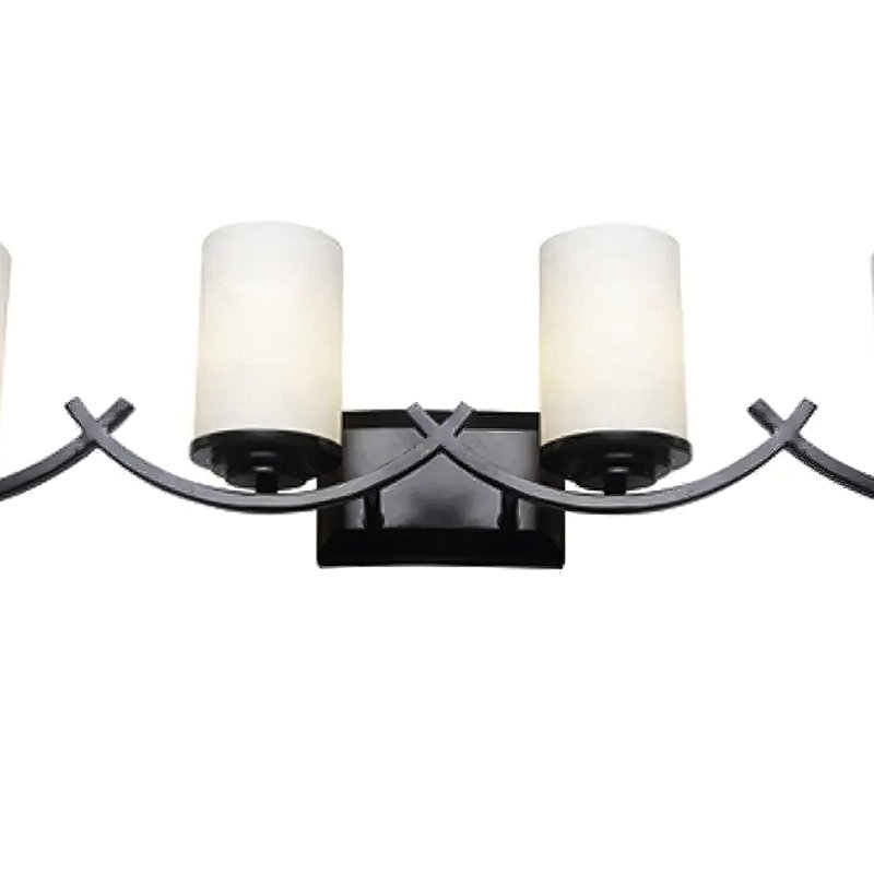Oil Rubbed Bronze 4-Light Dimmable Vanity Fixture
