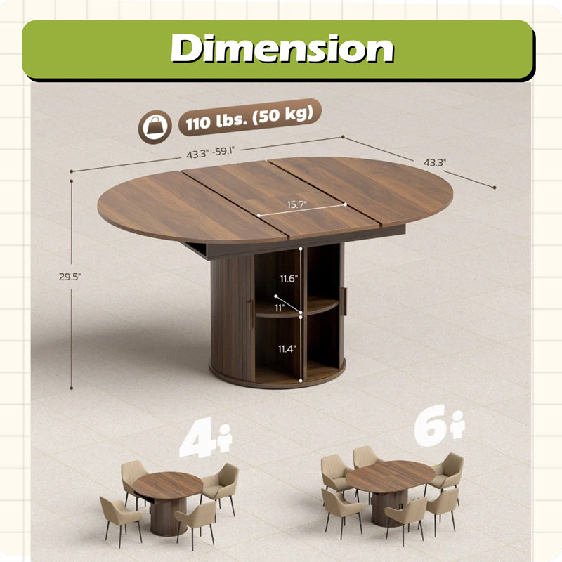 Stylish Greeting Table,Extendable Dining Table,Unique Office Table