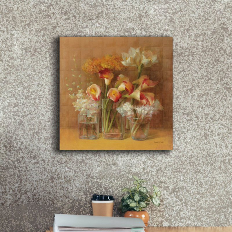 Art mural sur toile  «Autumn Elegance» par Danhui Nai, H 18 po x l 18 po
