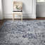 Tapis oriental bleu Rory-1374385149