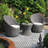 Antwaine Wicker 2 - Person Patio Conversation Sets with Cushions