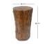 Tables de bout rustiques, table d'appoint MGO