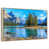 Cadre flottant en bois naturel
