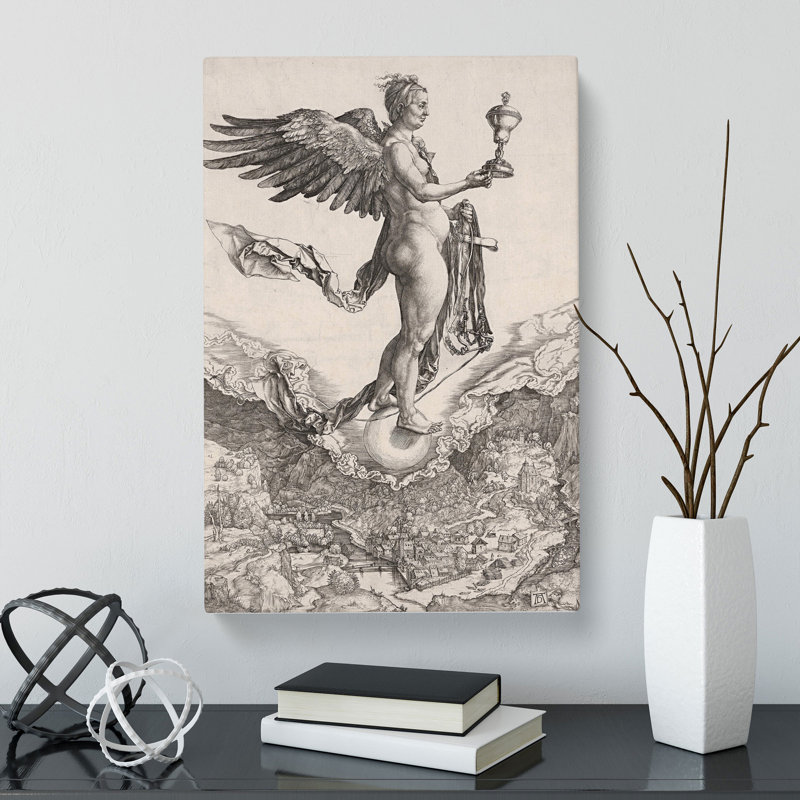 Nemesis by Albrecht Dürer - Wrapped Canvas, 50cm H x 35cm W x 3cm D