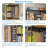 43.3'' Metal Clothing Rack